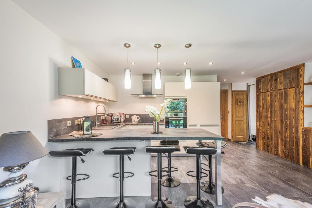 Villa Princesse - Charmant Appartement En Centre-Ville 霞慕尼 外观 照片