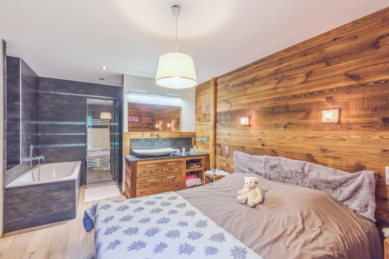 Villa Princesse - Charmant Appartement En Centre-Ville 霞慕尼 外观 照片