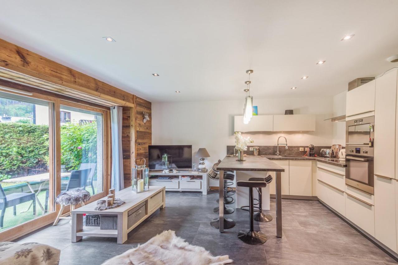 Villa Princesse - Charmant Appartement En Centre-Ville 霞慕尼 外观 照片